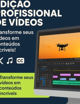 Eu vou editar o seu vídeo com legenda