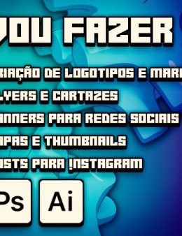 Eu vou fazer qualquer tipo flyer