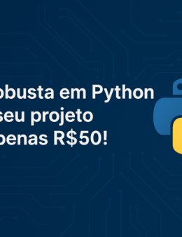 Eu vou criar uma API para você por R$50!
