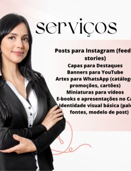 Eu vou criar sua Logo,Ebooks,Postagens.