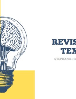 Eu vou revisar seu texto com atenção