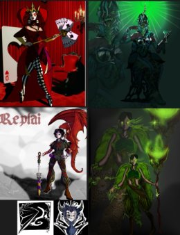 Eu vou ilustrar livros e personagens digital.