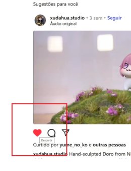 Eu vou curtir e compartilhar fotos e anúncios