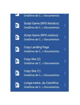 Eu vou escrever roteiros para YouTube e mais.