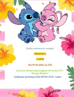 Eu vou fazer seu CONVITE