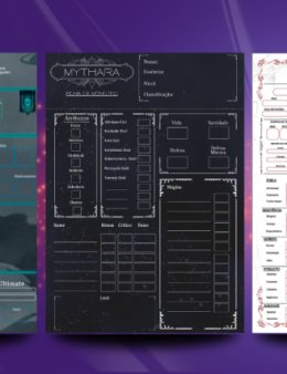 Eu vou criar sua ficha de RPG