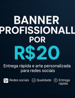 Banners de qualidade!