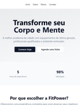 Eu vou criar sua Landing Page Profissional