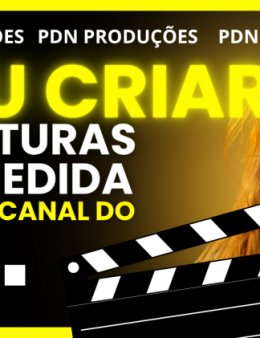 Eu vou criar miniaturas para o YouTube