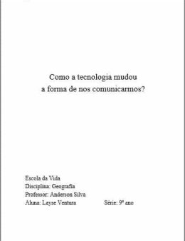 Eu vou te ajudar nas questões e pesquisas