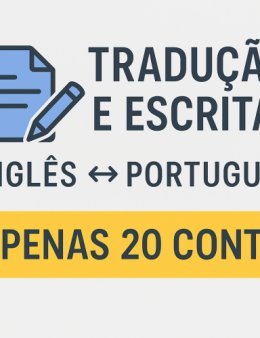 Eu vou Traduzir  e Escrever de Textos