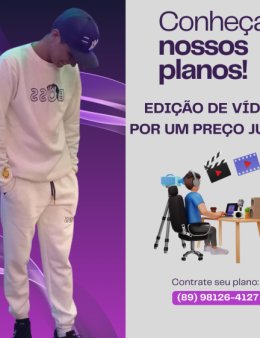 Eu vou editar seus videos com maestria