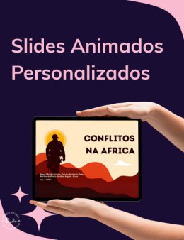 Eu vou criar slides criativos e Animados