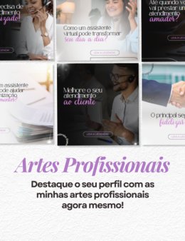 Eu vou criar artes para suas redes sociais
