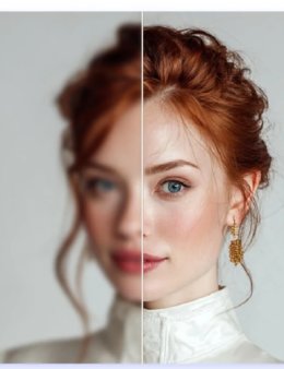 Eu vou restaurar sua foto/ subir qualidade.