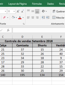 Eu vou Fazer suas Planilhas
