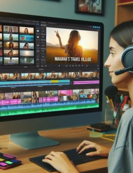 Eu vou narrar e legendar seu vídeo