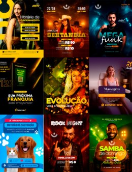 Eu vou criar artes para suas redes