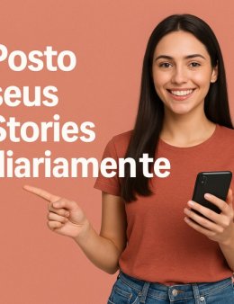 Eu vou Postar os seus storys diariamente