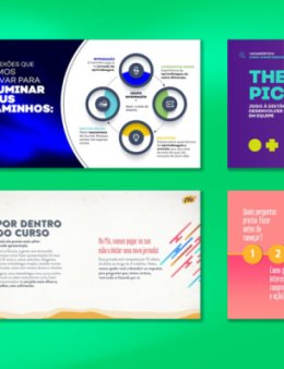 Eu vou criar apresentação de slide