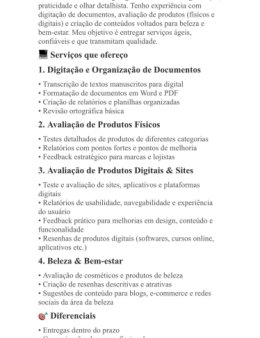 Eu vou dar voz a sua criação