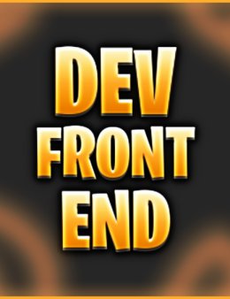 Eu vou fazer o front end do seu site