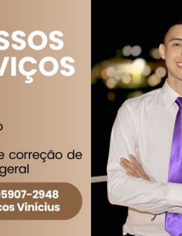 Eu vou criar e produzir textos, além de traduções e revisões