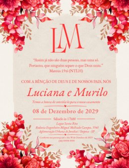 Eu vou criar convites para seu evento