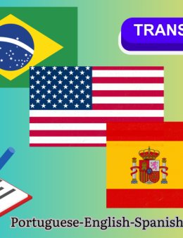 Eu vou traduzir seu texto(EN-BR-ES)