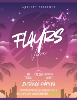 Eu vou fazer seu flyer de forma única !