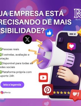 Eu vou avaliar em qualquer rede social