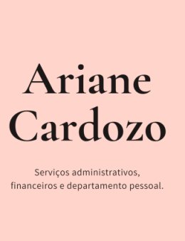 Assistente virtual/administrativo/fina