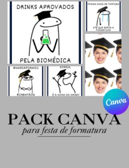 Eu vou fazer 5 personalizados para sua festa