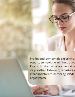 Eu vou ser sua Assistente Virtual