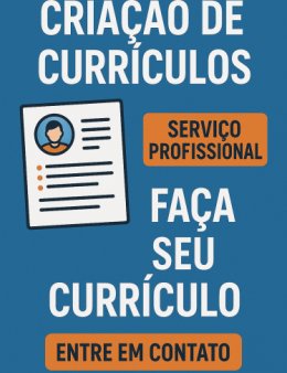 Eu vou fazer um currículo PROFISSIONAL