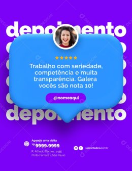 Eu vou fazer comentários em mídias sociais