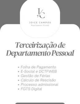 Eu vou Departamento Pessoal