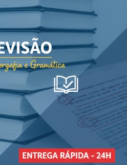 Eu vou revisar o seu texto.