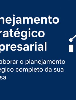 Eu vou elaborar o planejamento estratégico
