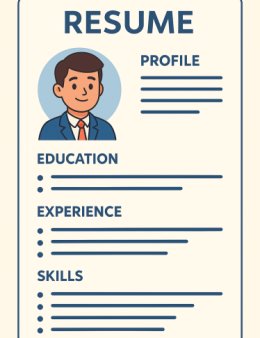 Eu te ajudo a criar seu currículo e sua carta