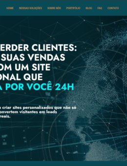 Eu vou  criar um site moderno e profissional