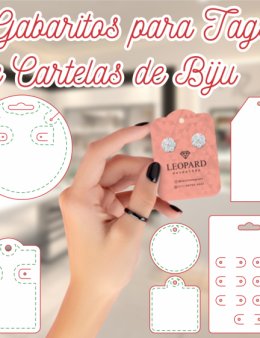 Eu vou enviar pack de tags e cartelas biju