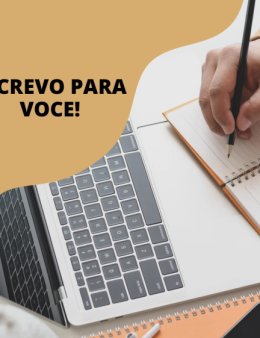 Eu vou escrever textos