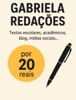 Eu vou pontuar e aprimorar seu texto!