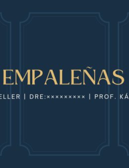 Eu vou fazer sua apresentação ; )