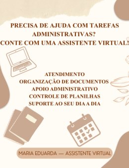 Eu vou ser a sua Assistente Virtual