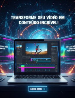 Eu vou editar seu vídeo de forma profissional