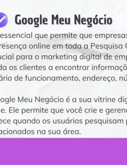 Eu vou Otimizar o seu Google Meu Negócio