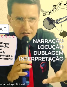 Eu vou narrar o seu áudio