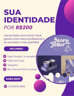 Eu vou Criar a sua Identidade Visual